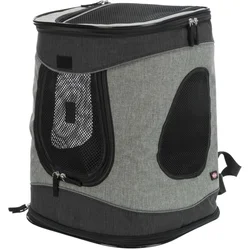 TRIXIE Transportni ranac za ljubimce Timon Backpack, Nosivost do 12 kg, 34×44×30 cm, Sivi