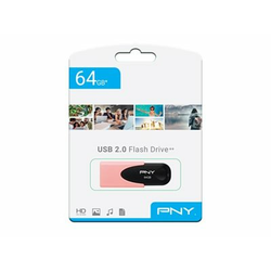 PNY 64GB Attaché 4 USB flash drive USB Type-A 2.0 Pink
