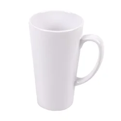 Natisljiv lonček Latte Max - 450 ml, bel