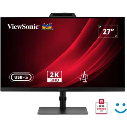 Viewsonic VG2741V-2K computer monitor 68.6 cm (27) 2560 x 1440 pixels Quad HD LCD Black