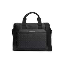 TOMMY HILFIGER Aktovka črna