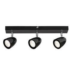 Rabalux Plafonjera Perico, GU10 3x5W, Crna