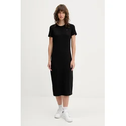 Tommy Jeans Obleka  črna