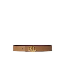 LAUREN RALPH LAUREN Pas 412P06813003 Bordo rdeča