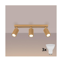 Brilagi - LED ugradna svetiljka CRESTO 3xGU10/10W/230V zlatna