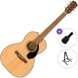 Fender CP-60S Parlor WN Standard SET Natural Akustična kitara