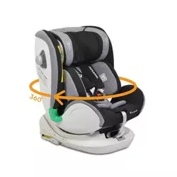 Autosedište za decu General sivo, sa isofix-om 0-36kg
