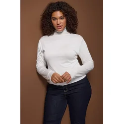 Trendyol Curve Ženska bluza Tbbaw26Af00113, Krem