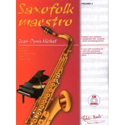 MICHAT:SAXOFOLK MAESTRO VOL.2+CD