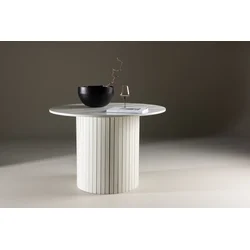 Venture Design Jedilna miza Härön 110 cm bela