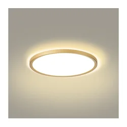 Brilagi - LED kupatilsko svetlo ULTRA SLIM LED/18W/230V prečnik 30 cm zlatno IP54