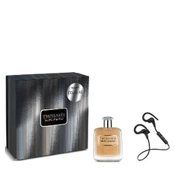 Trussardi Muški set Riflesso Edt, 50 ml + Bluetooth slušalice, Crne