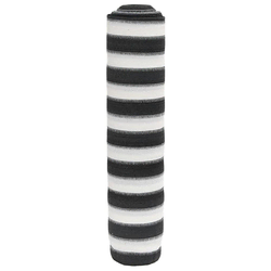 Mreža za privatnost antracit-bijela 1,2 x 10 m HDPE 195 g/m2