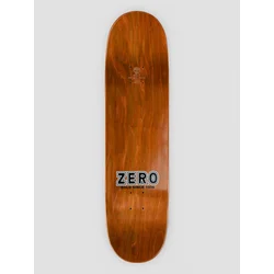 Zero Bold Black 8.5 Skateboard skate deska black white