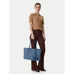 Calvin Klein Nakupovalna torba  moder denim / svetlo modra