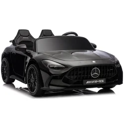 Licencirani auto na akumulator Mercedes GT63 AMG DK-GTQ63 24V - dvosjed - crna