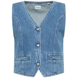 MUSTANG Brezrokavnik Tull moder denim
