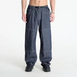 Hlače Gramicci Japanese Chambray Double Knee Navy M