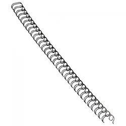 Spirala žičana fi- 6mm pk100 Fellowes crna