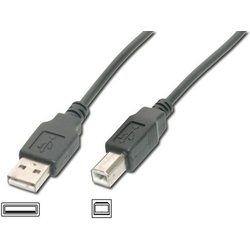 USB kabel A/moškiB/moški USB2.0 3m