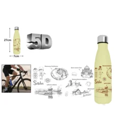 KMT 5D Coca-Cola Srbija Termos šolja, Žuta