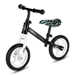 NILS Fun Poganjalec črn 10'' kolesa RB134