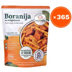 Homely Đuveč sa piletinom 130g, 365 komada