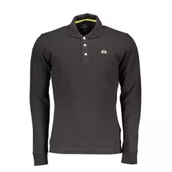 LA MARTINA Muška polo majica CCMP04-PK001_NERO_09999, Crna