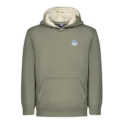 NORTH SAILS CHILDRENS ZIP-UP SWEATSHIRT, GREEN