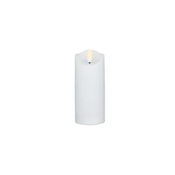 LED sveča 5,3x15cm z učinkom plamena mešanica 3 barv 80995