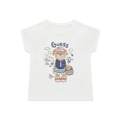 Guess Majica K6GI18 K6YW4 Bela Regular Fit