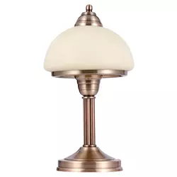 Stona lampa Krista 1XE27 golden cooper brass Elmark 955KRISTA1T