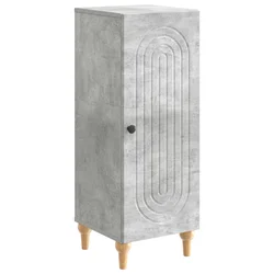 Kreveta Betonska siva 33 x 34,5 x 90 cm Konstruirano drvo
