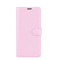 Elegantna torbica Litchi za Xiaomi Redmi Note 9S / Redmi Note 9 Pro / Redmi Note 9 Pro Max - ružičasta