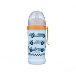 Canpol non-spill sportska šolja - Racing - cabriolets (light blue) 56/516 ( 56/516_blul )