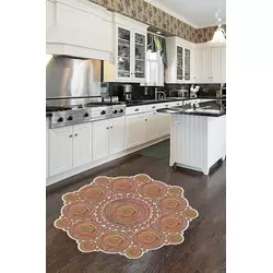 Conceptum Hypnose Tepih Hmnt953, Okrugli, 130 cm, Šareni