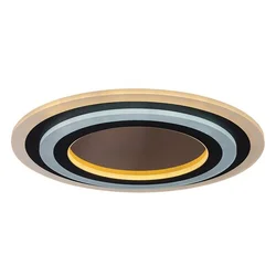 Rabalux Plafonjera Taneli2, 3D, LED, Sa daljinskim, 56W, 3000-6000, 45cm, Crna