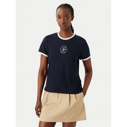TOMMY HILFIGER Majica modra/bela