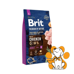 Brit Premium by Nature Adult S 8kg, Hranljiva Dijeta za Imunitet i Kondiciju