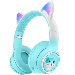 Catear bluetooth slušalice akz-02 plava 5.3bt