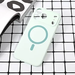 Maska za iPhone 17 Pro Max 6.9 Magsafe Pure color, Menta