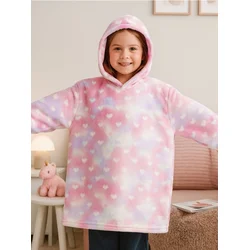 Sinsay - Snuddie dukserica - pastelno roze