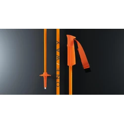 ONE WAY Ski Štapovi GTX Concept, Narandžasti