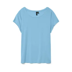 VERO MODA Majica VMAVA svetlo modra
