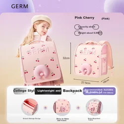 Germ Školski ranac za devojčice, 16 L, Roze