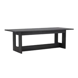 Miza Dallas 4925 Črna, 75x100x235cm, MDF plošča, MDF plošča