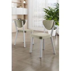 Hanah Home Set stolica Arfe, 101x76x26 cm, 4 komada, Svetlozelene
