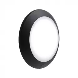 Zidna lampa Elmark Berta E27 IP 66 - Crna