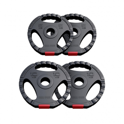 Gorilla Sports Olimpijski tegovi 50/51 mm od plastike ( 101218-00007-0115 )