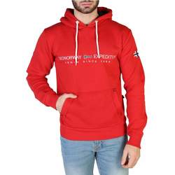 Geographical Norway muški hoodie/dukserica Gondo man red